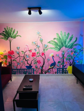 Pink Tropical Champagne